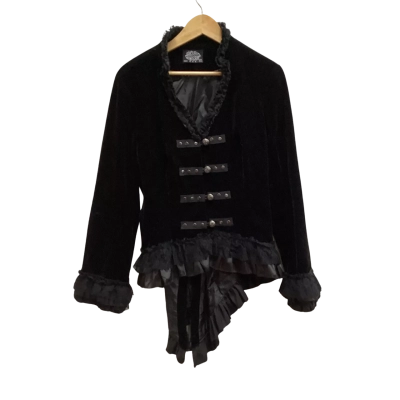 Hears &Roses  Womens  Size 12 Lace Jacket Black  H