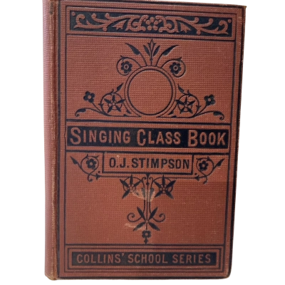 Singing Class Book By OJ Stimpson