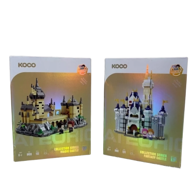 BNIB Koco Magic and Fantasy Castle Building Bricks Toy