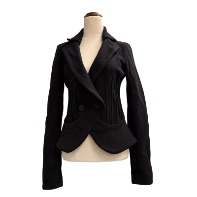 Emporio Armani Womens  Size S / XS Suit Jacket Black  
