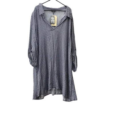 Autograph Womens  Size 26 Black  / White Tunic Top