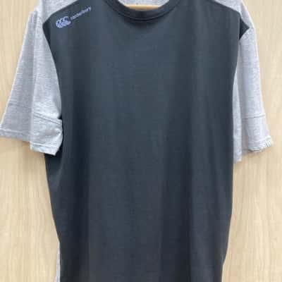 Canterbury Mens  Size L Short Sleeve Shirt Black / Grey 4