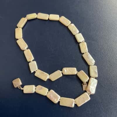 White Mother of Pearl Necklace