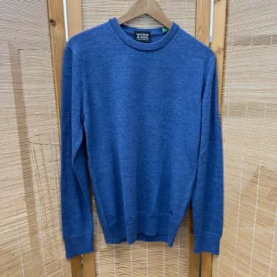 Scotch & Soda Mens  Size S Pullover Blue 