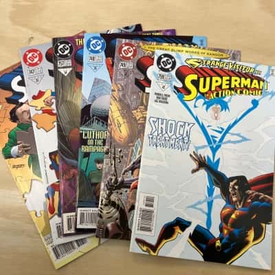 Superman in Action Comics Set of 6