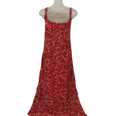 Noni B Womens  Size 16 Maxi Dress / Sleeveless Dress  Floral / Pattern / Red - NEW