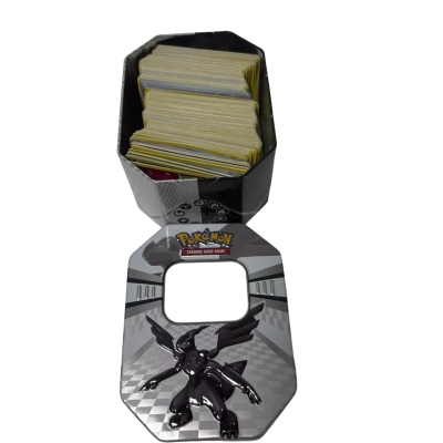 Pokémon cards in tin 