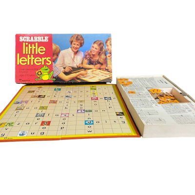 Vintage Scrabble Little Letters: Lower case scrabble for juniors ages 4 - 10 years