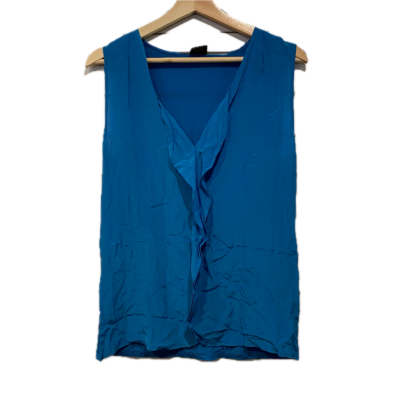 David Lawrence Womens  Size M Lyocell Sleeveless Top Blue 