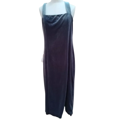Womens Bardot Blue Velvet Dress Size XL NEW WITH TAGS