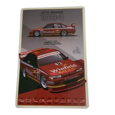 Brand New Windfield Racing Metal Man Cave Aussie Car Sign #2270-1-pp