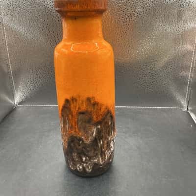 West Germany Fat Lava Vase 200-22
