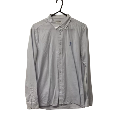 U.S. Polo Assn.  Mens  Size L  Blue  Long Sleeve Shirt 