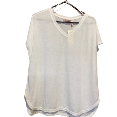 Millers Womens  Size 20 V-Neck Top White 