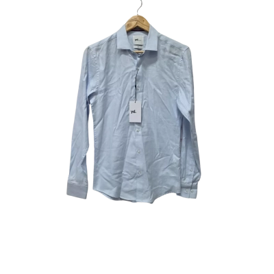 Yd. Mens  Size 2XS Long Sleeve Shirt Blue 