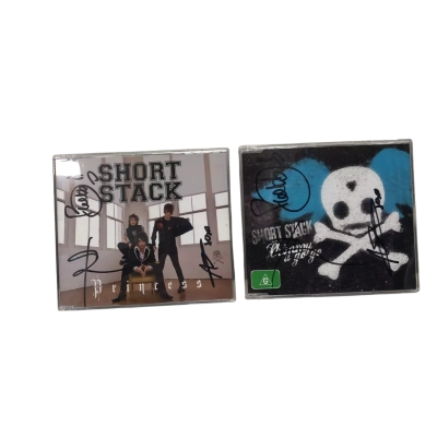 Short Stack Signed CD's Shimmy A go go + Princess