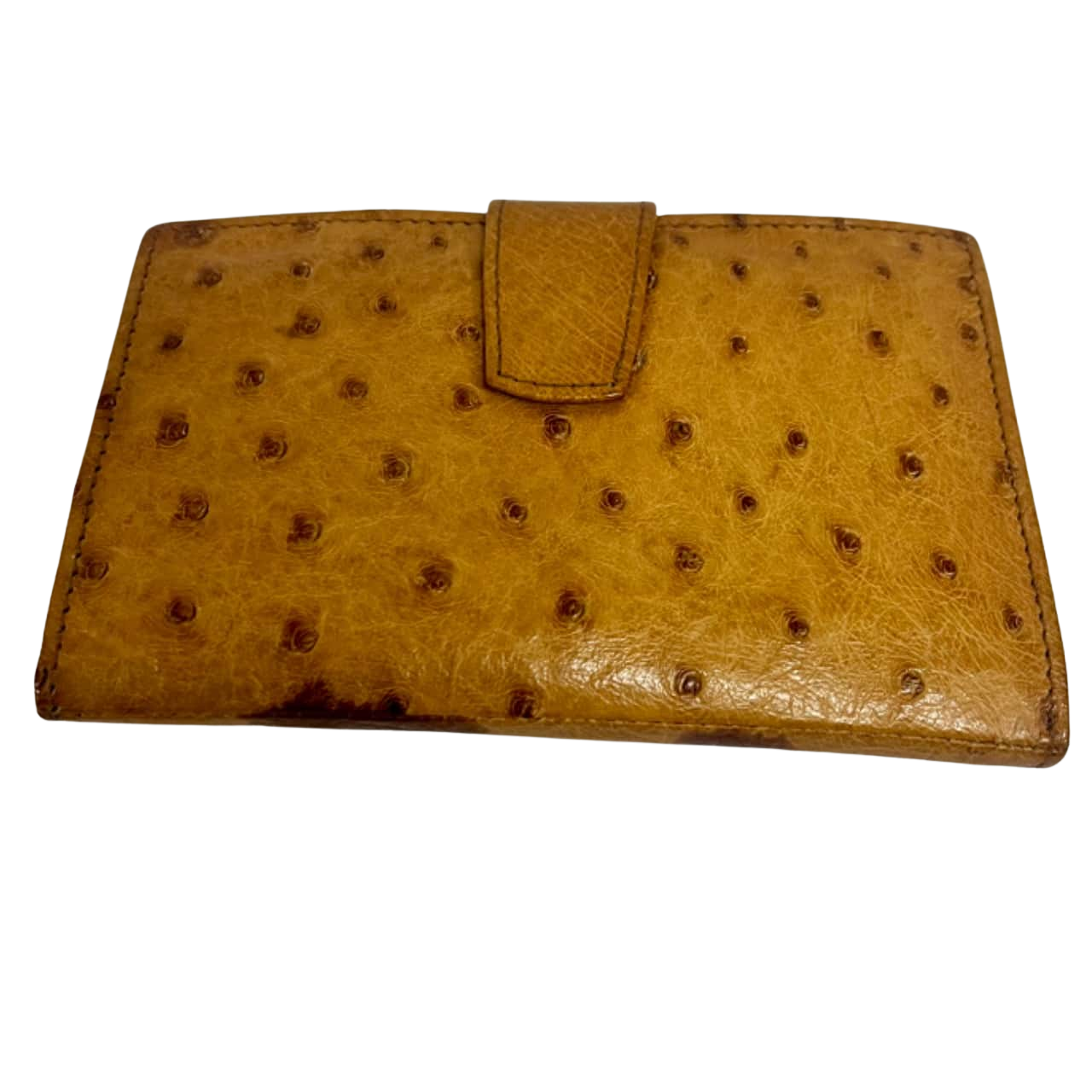 Womens genuine ostrich wallet (s)