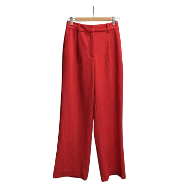 Forever New Womens  Size 8 High Waisted Pants Red 