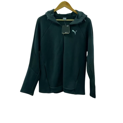 Puma Women's Evostripe Full-Zip Hoodie Size L Black  