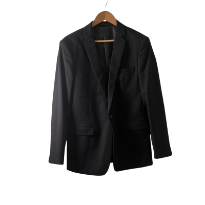 Connor Mens  Size 38 Suit Jacket Black  