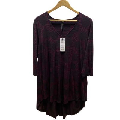 Taking Shape Size XXS Womens Maroon Top