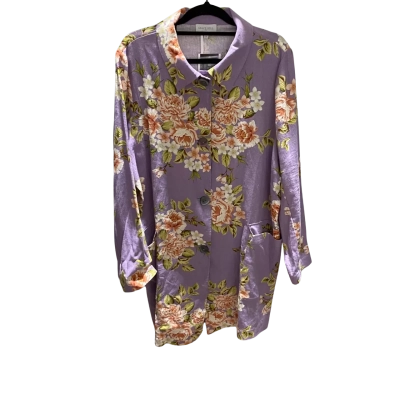 BNWT Grace Hill Womens  Size 16 Button Up Top Floral RRP $159.99