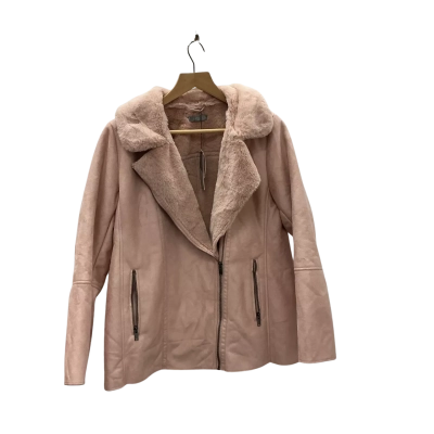 Katies Womens  Size 12 Sherpa Biker Jacket
