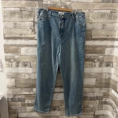 Riders by Lee Womens  Size 18 Mom Jeans Blue 