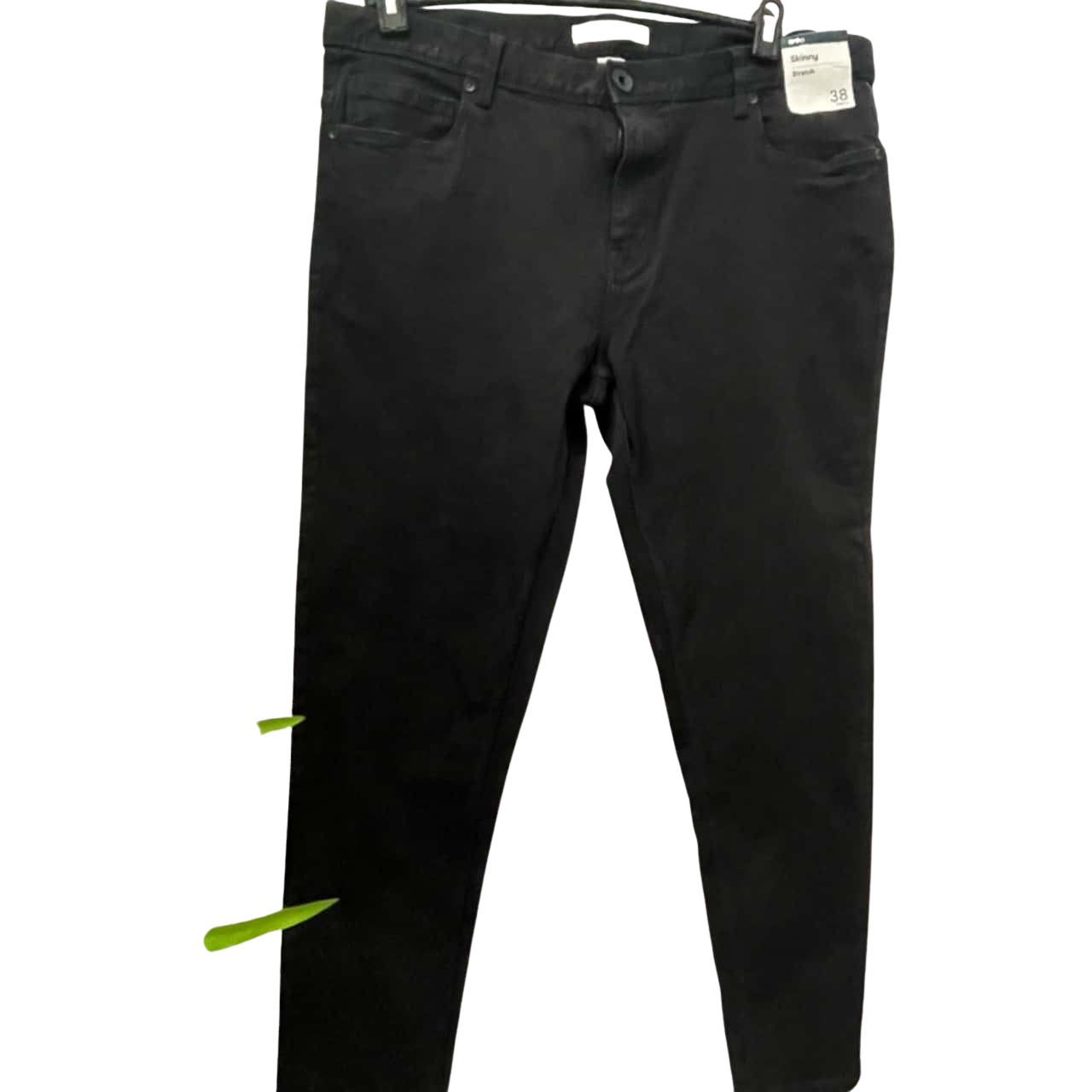 Kmart Mens Size 38 Skinny / Stretch Black (s)