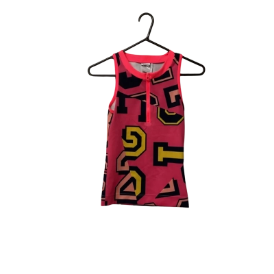 Womens adidas by Stella McCartney Size XS Tank Top Navy Blue / Pink  / Yellow 