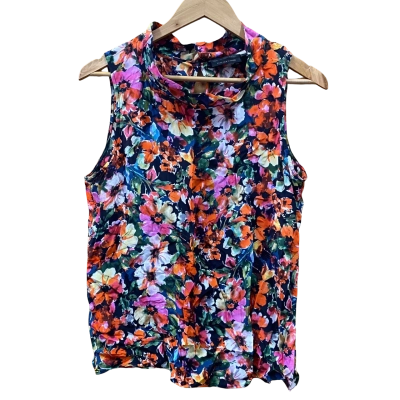 David Lawrence Floral Print Top Size 14