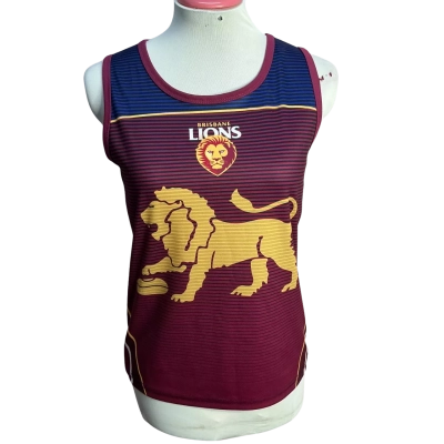 AFL Womens  Size 8 Singlet Top Blue / Maroon 