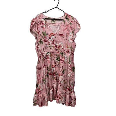  Womens  Size 20 Casual Dress / Floral Dress / Midi Dress / Short Sleeve Dress  Floral / Multicoloured 