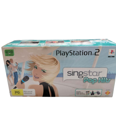 PS2 Singstar Pop Hits Microphones 
