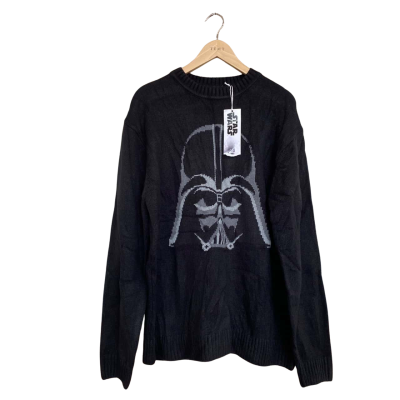 Star Wars Mens Size M Jumper Black  