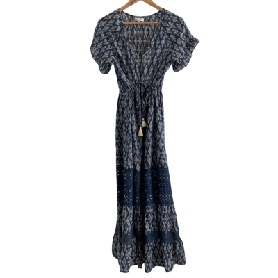 Indigo Desert XS Boho Blue Maxi Dress(s)
