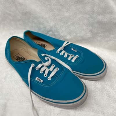 Vans Mens Size 13 Trainers Blue / White 