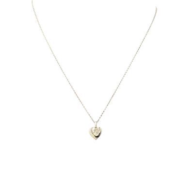 Stirling silver Womens CZ Necklace 