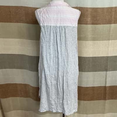 Peter Alexander Womens  Size XL Pyjamas Grey / Pink  / Striped / White 