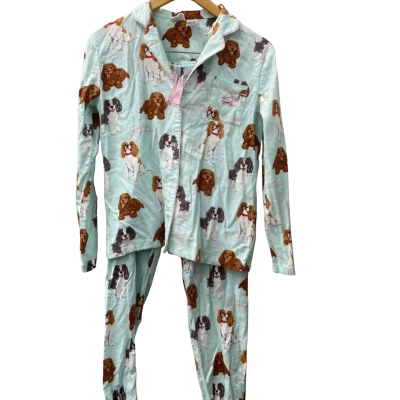 Peter Alexander Kids  Size 14 Sleepwear puppies/Animal print / Green 