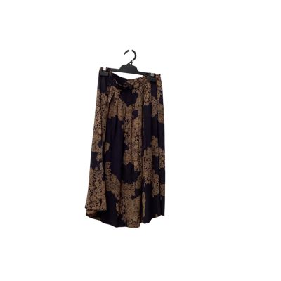 Tibi New York 100% Silk Skirt Navy Blue / Pattern Size 0