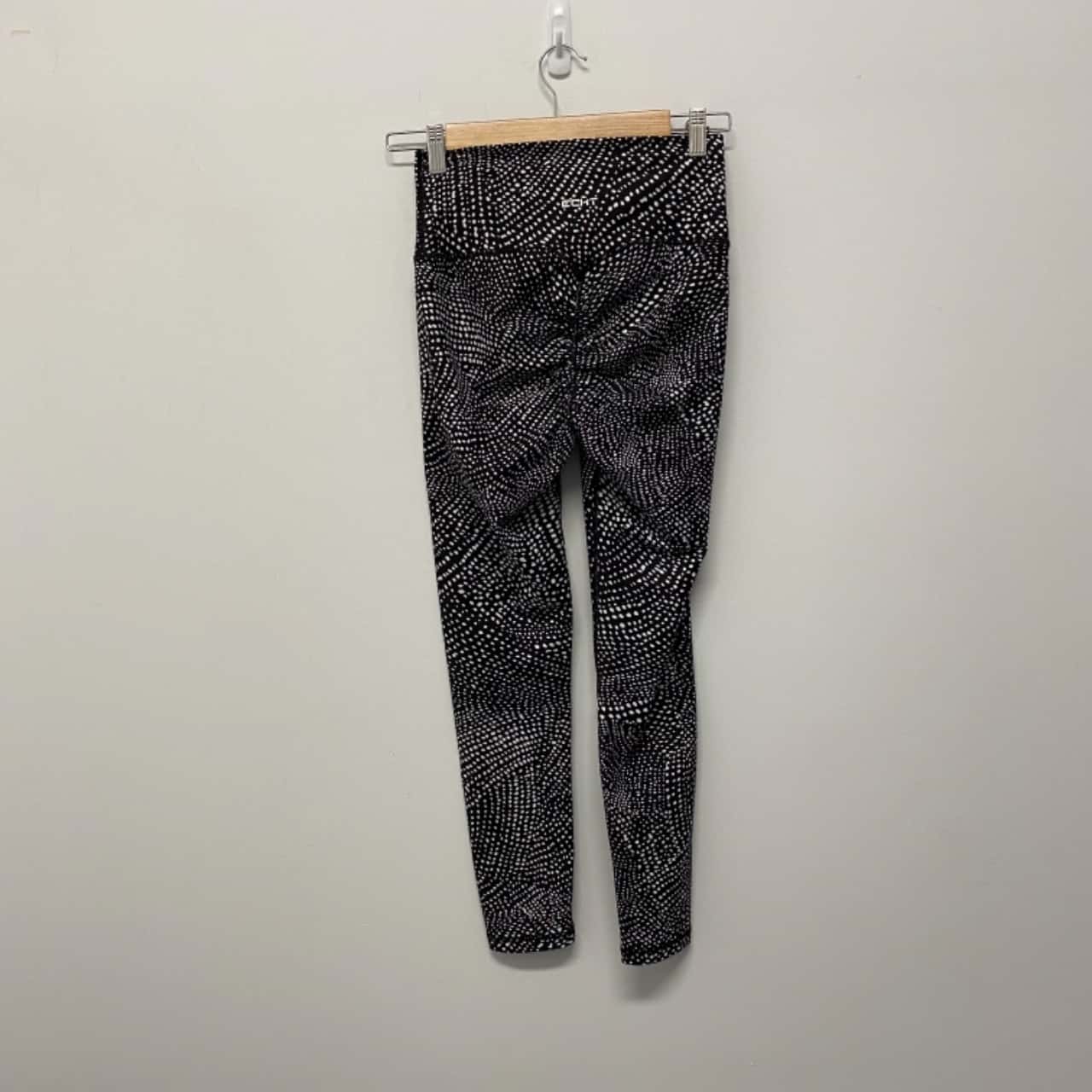 Echt Size M Black / White Tights (s)