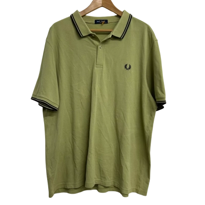 Fred Perry Mens Size XXXL Green Polo Shirt 