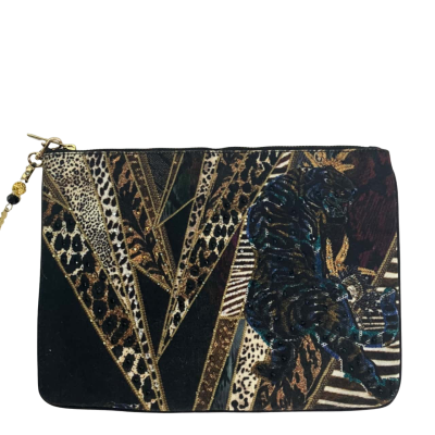 Camilla lady stardust small canvas Clutch RRP $99