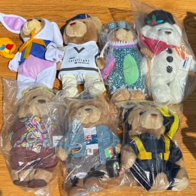 Collectable RACQ Care Bears Bundle - 7 