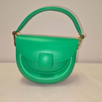 Charles & Keith Womens Handbag Green 