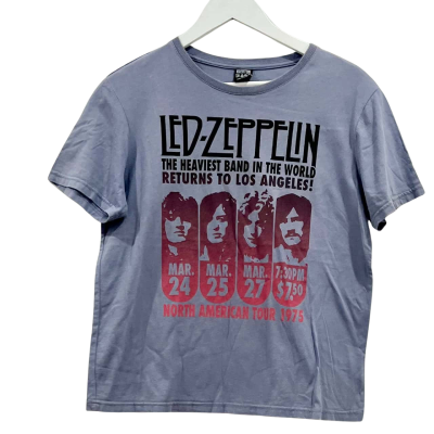 Led Zeppelin Grey T-shirt Size S