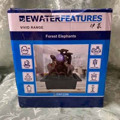 Forest Elephants Water Feature