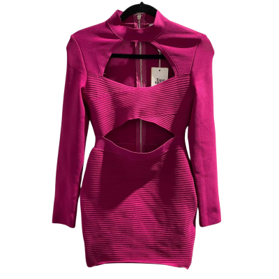 Tiger Mist Womens  Size M Bodycon Dress Purple with Open Waist