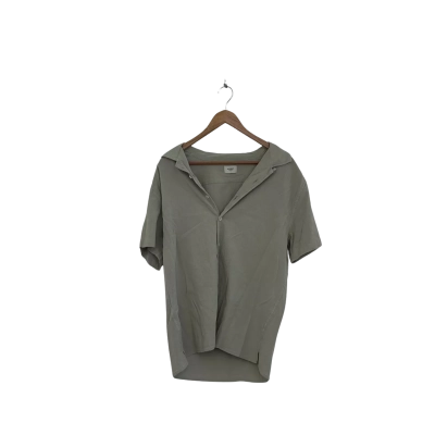 Academy Brand Mens  Size M Short Sleeve Shirt Green 